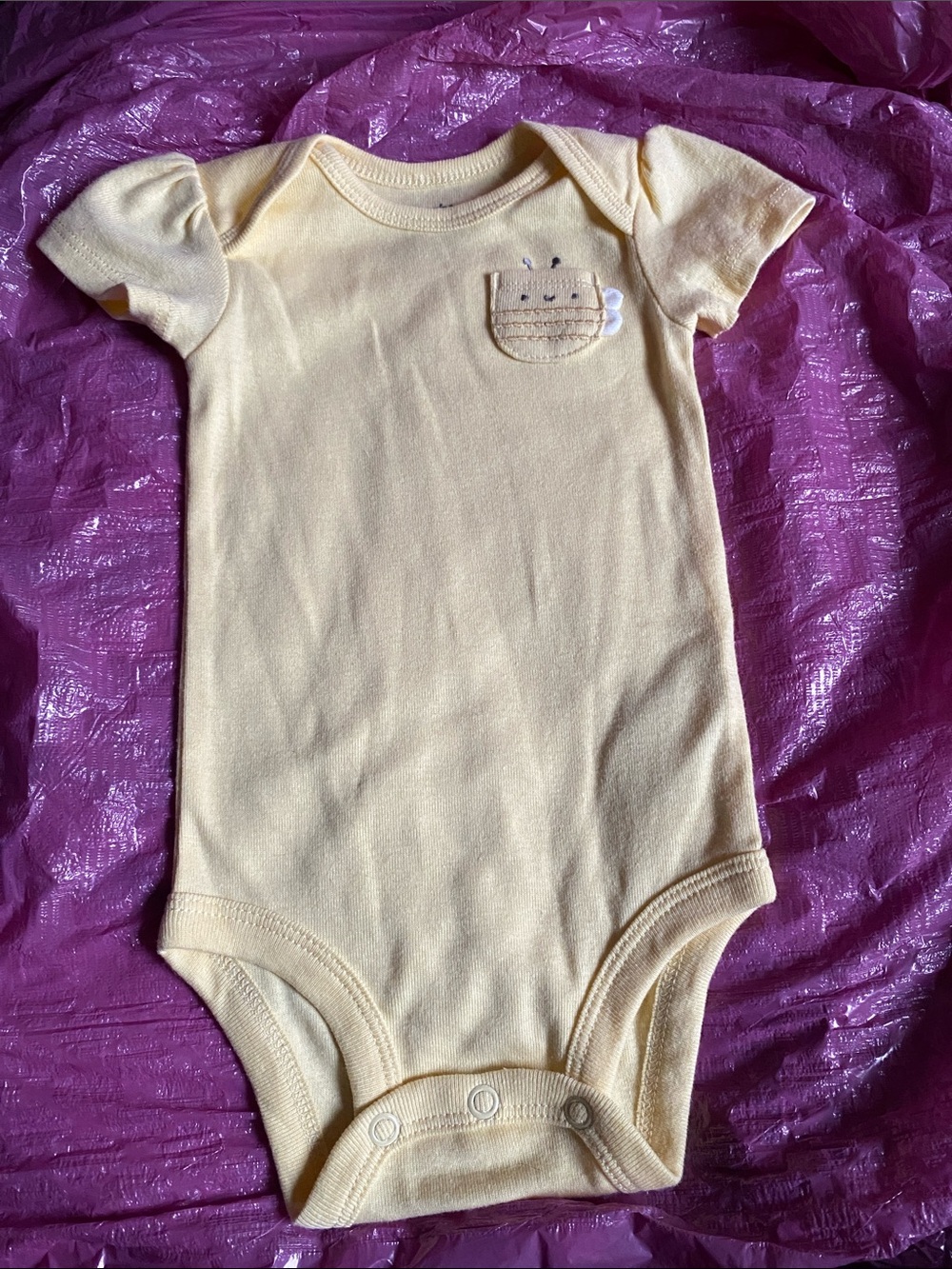 Carters 3mo Bee onesie